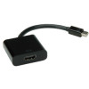 Adapter Mini DisplayPort - HDMI, M/F, 0.15m, Roline VALUE